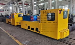 8噸超級電容湘潭電機車試運行